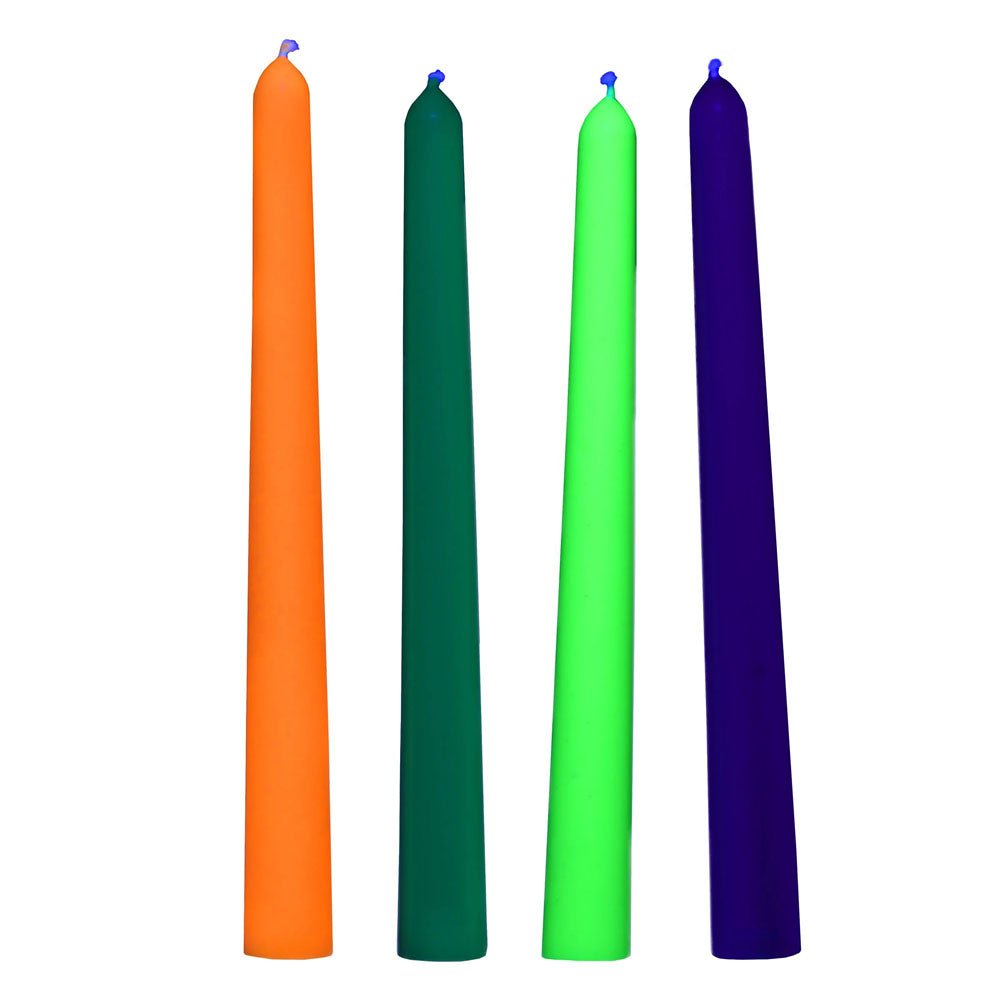 Master Series Glow Wax Reactive Drip Candles - Set of 4