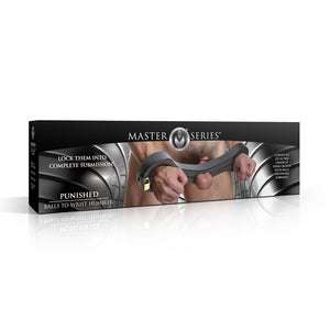 Master Series Punished - Balls To Wrist Humbler Restraint