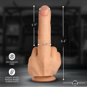 Master Series The Finger - Flesh 9 Inch Giant Finger Dildo