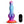 Creature Cocks Astro Cock - Glow In Dark 8 Inch Vibrating Fantasy Dildo with Remote