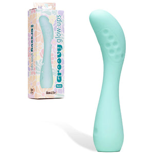 Adam & Eve Groovy Glow-Ups Flexi G-Spot Vibrator - Blue