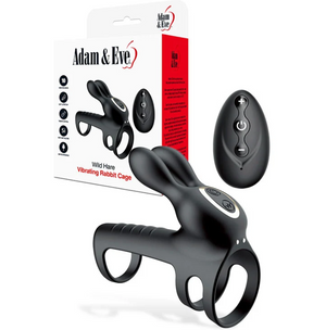 Adam & Eve Wild Hare - Vibrating Penis Cage with Wireless Remote