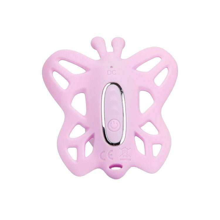 Adam & Eve Venus G-Spot Wearable Butterfly Vibrator with Remote - Pink
