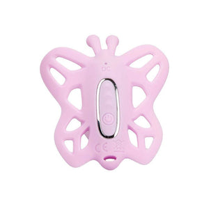 Adam & Eve Venus G-Spot Wearable Butterfly Vibrator with Remote - Pink