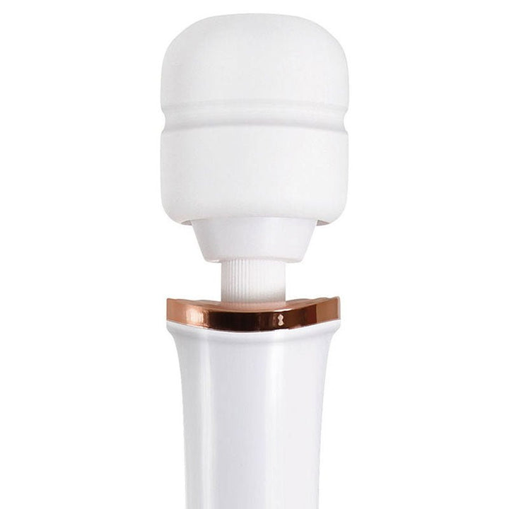 Adam & Eve Rechargeable Magic Massager - Rose Gold/White