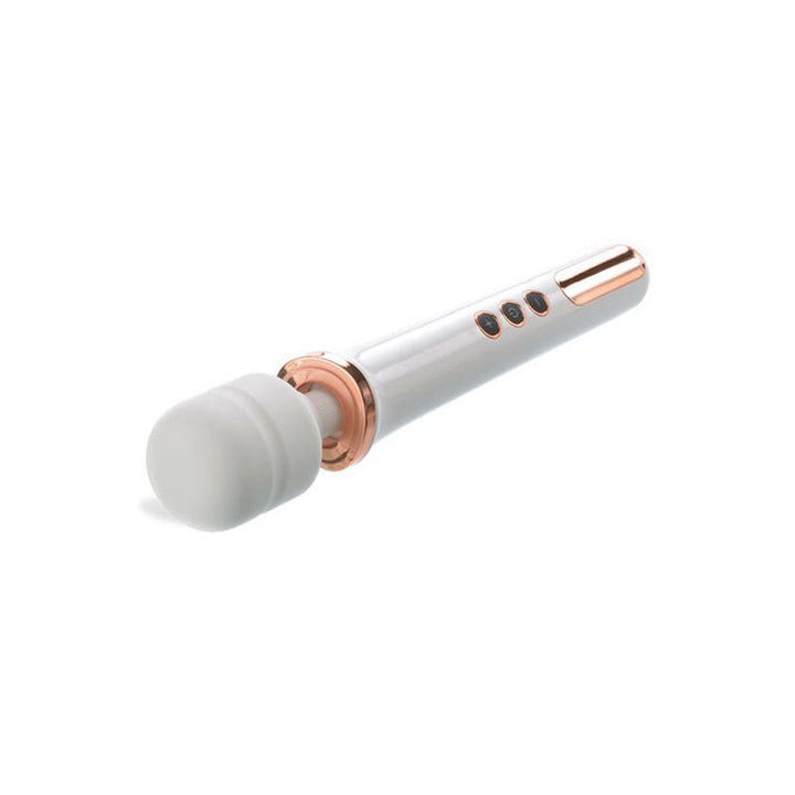 Adam & Eve Rechargeable Magic Massager - Rose Gold/White