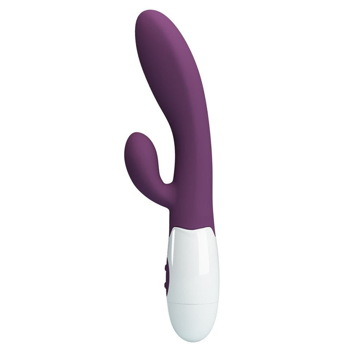 Party Up Ben Classic Rabbit Vibrator - Purple