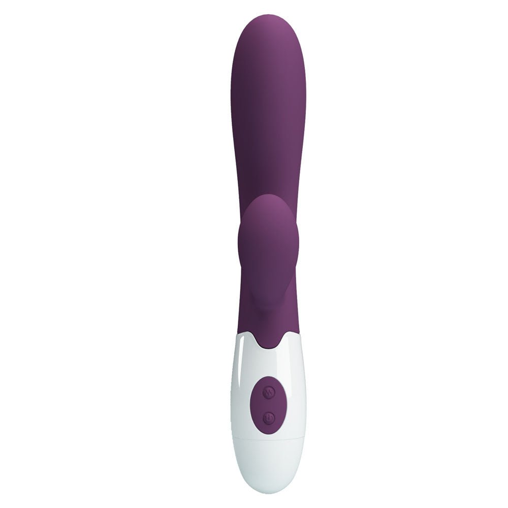 Party Up Ben Classic Rabbit Vibrator - Purple