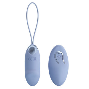 Party Up Ivan Vibrating Egg with Remote Control - Purple