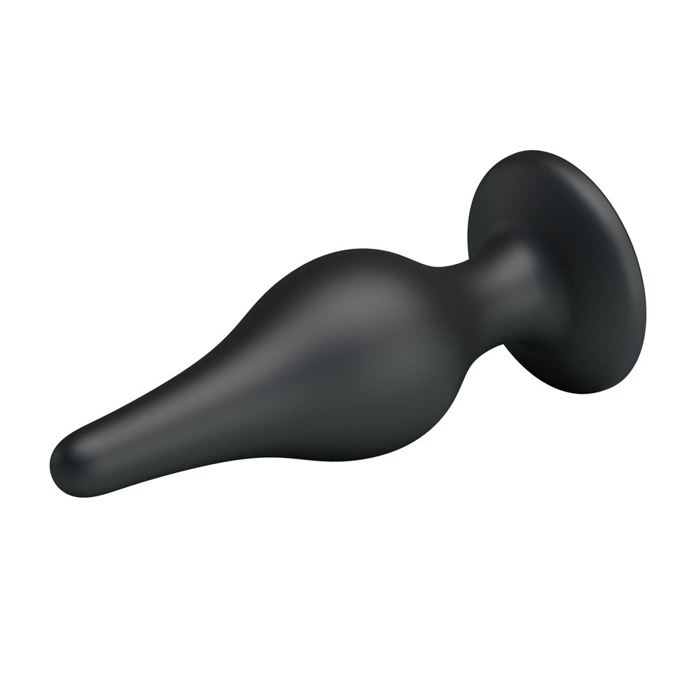 Party Up Jeffrey Butt Plug - Black
