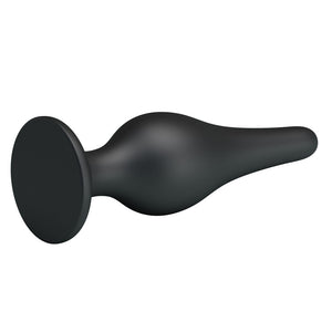 Party Up Jeffrey Butt Plug - Black