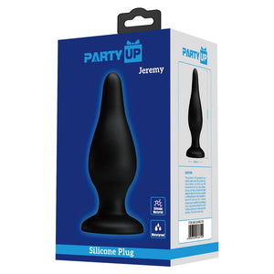 Party Up Jeremy Butt Plug - Black