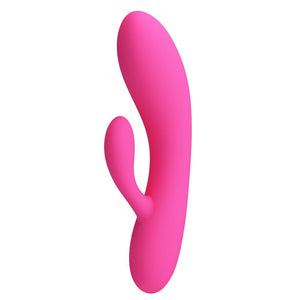 Party Up Clare Flexible Rabbit Vibrator - Pink