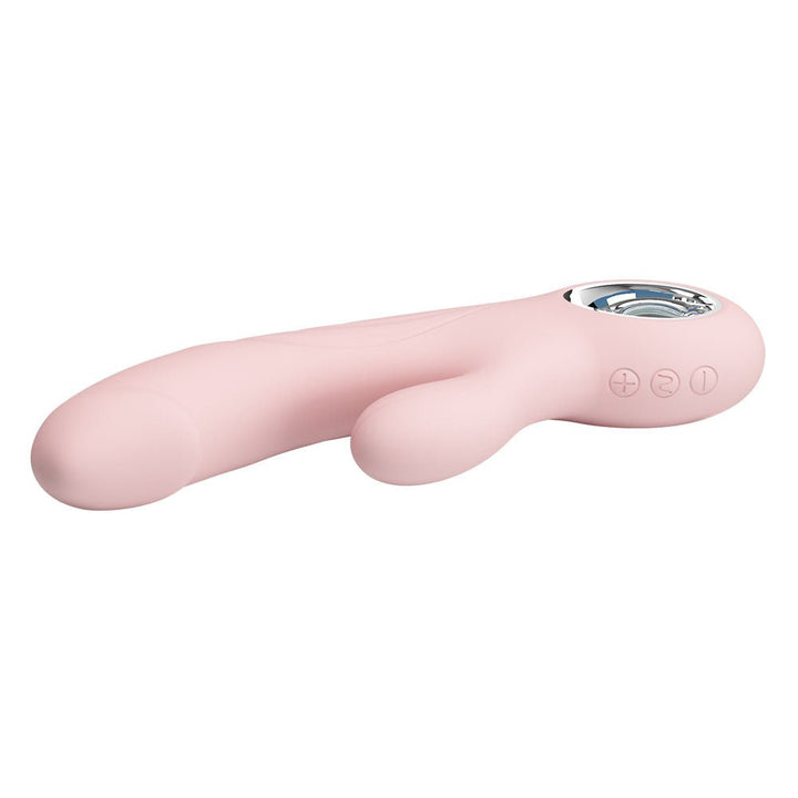 Party Up Dave Rabbit Vibrator - Pink