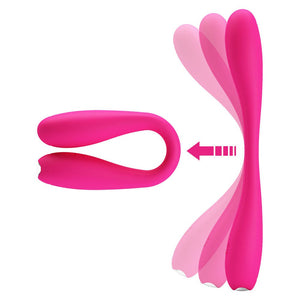 Party Up Frank Bendable G-Spot Vibrator - Pink