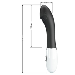 Party Up Bill Classic Vibrator - Black