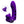 Party Up Mike Vibrating Finger Stimulator - Purple
