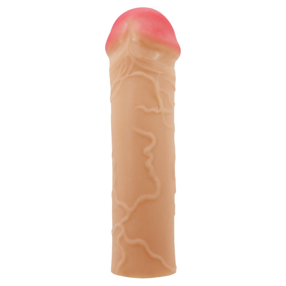 Party Up Oscar 1 Inch Extender Penis Sleeve - Flesh