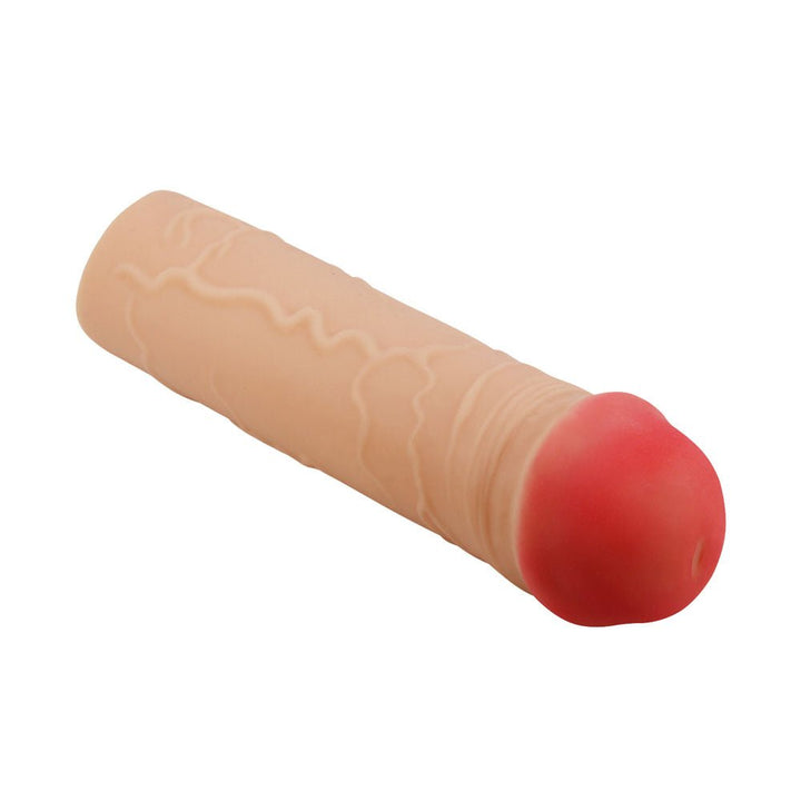 Party Up Oscar 1 Inch Extender Penis Sleeve - Flesh