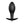 Party Up Jason Vibrating Anal Plug with Remote Control - Black
