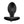 Party Up Jason Vibrating Anal Plug with Remote Control - Black