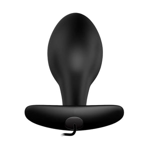 Party Up Jason Vibrating Anal Plug with Remote Control - Black