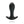 Party Up Keith Vibrating Butt Plug - Black