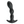 Party Up Jim Vibrating 14.5cm Butt Plug - Black