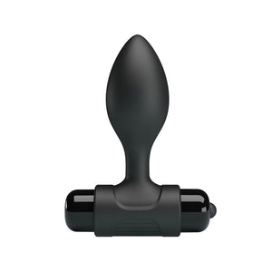 Party Up Ken Vibrating Butt Plug - Black