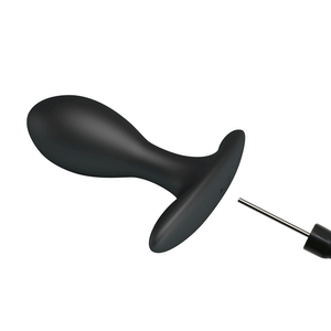 Party Up Kevin Inflatable Butt Plug - Black