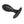 Party Up Kevin Inflatable Butt Plug - Black