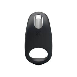 Party Up King Vibraing Cock Ring - Black