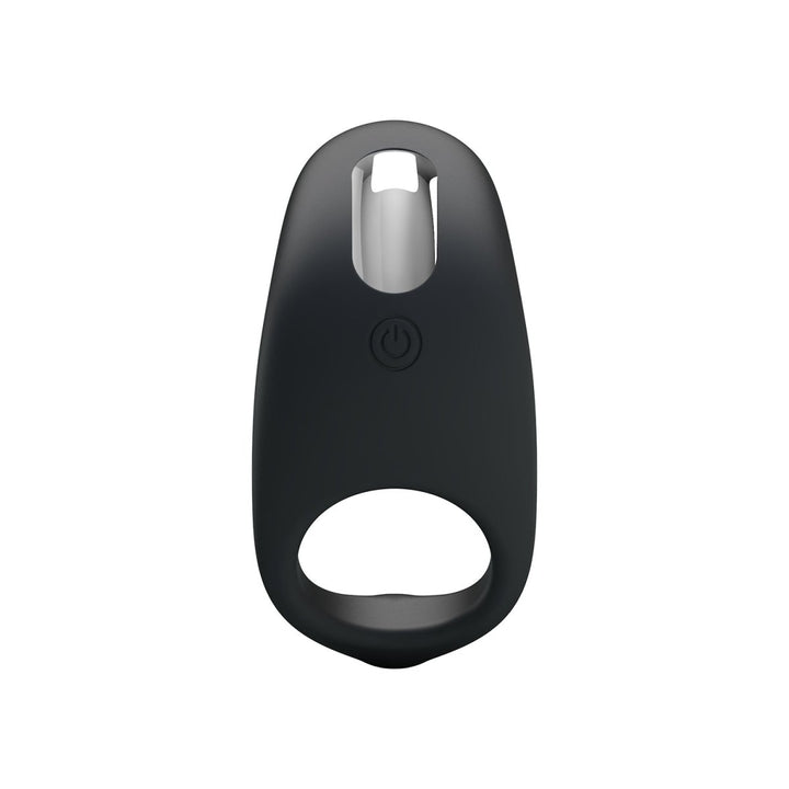 Party Up King Vibraing Cock Ring - Black