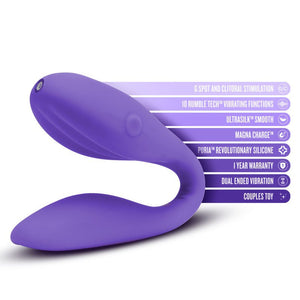 Wellness Duo Couples Vibrator - Purple