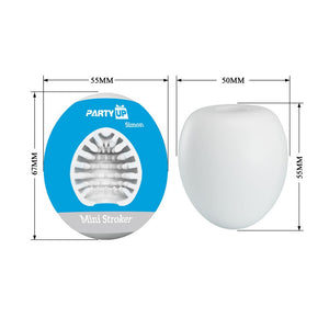 Party Up Simon Mini Stroker - White