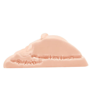Crazy Bull Lifelike Vibrating Vagina And Ass Masturbator - Flesh
