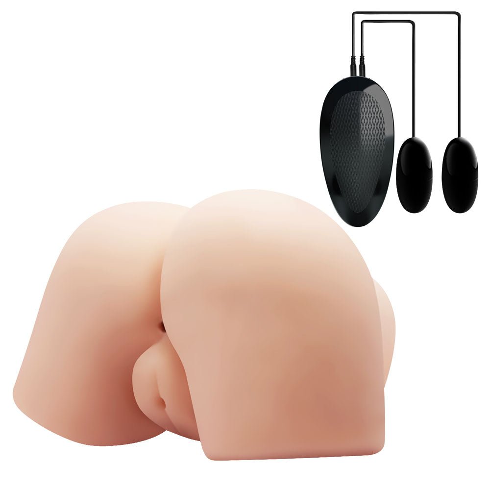 Crazy Bull Vibrating Life Size Doggy-Style Masturbator - Flesh