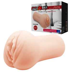 Crazy Bull Maggie Ultra-Real Vagina Stroker - Flesh