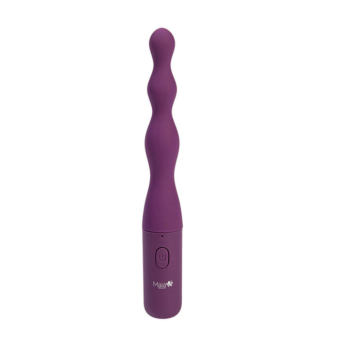 Maia Dani Beaded Vibrator - Purple