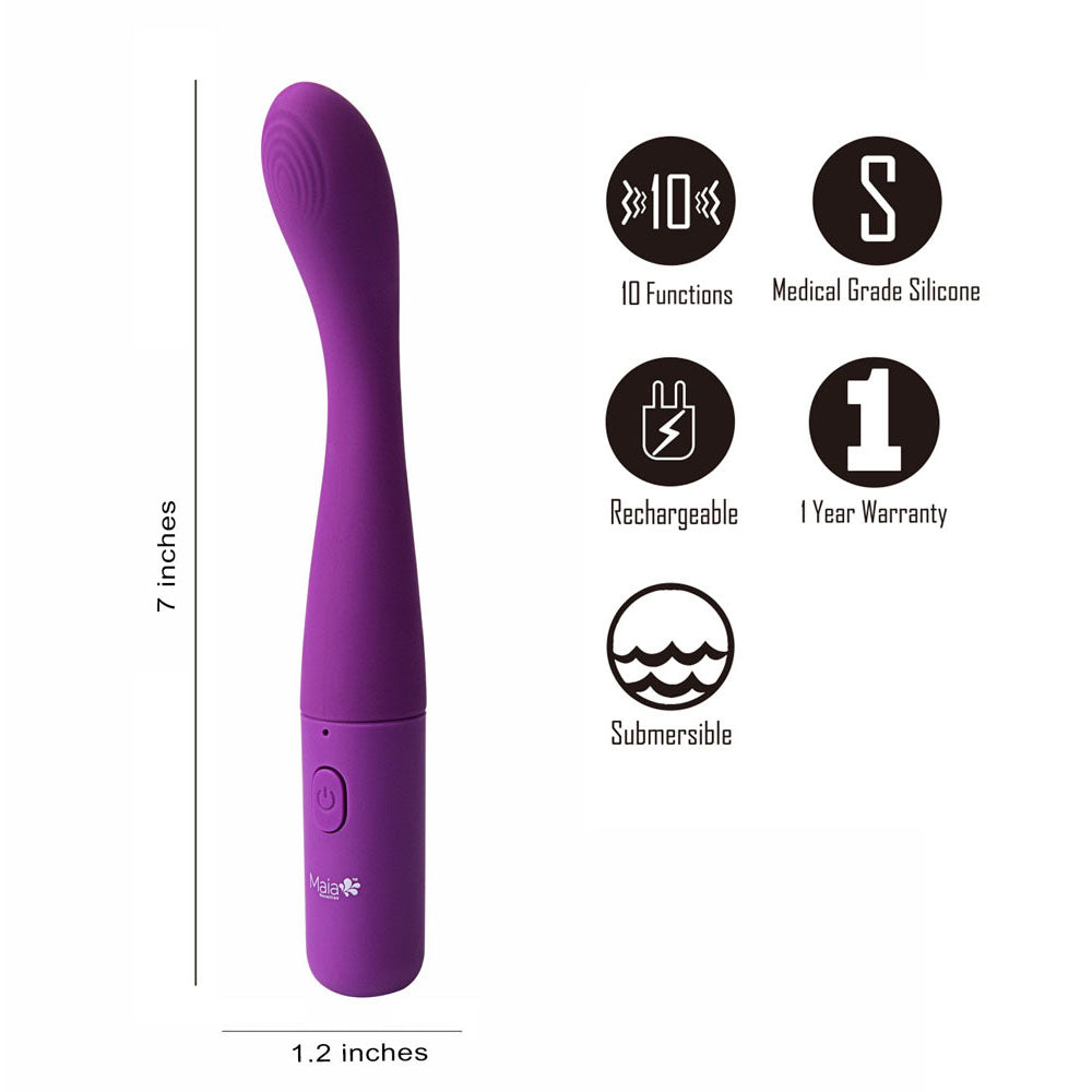 Maia Chelsi Vibrator - Purple