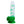 Maia Leif - Leaf Print Dong - Green/White
