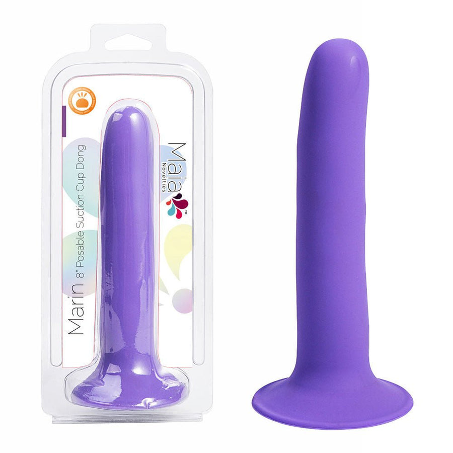 Maia Marin 8 Inch Dong - Purple