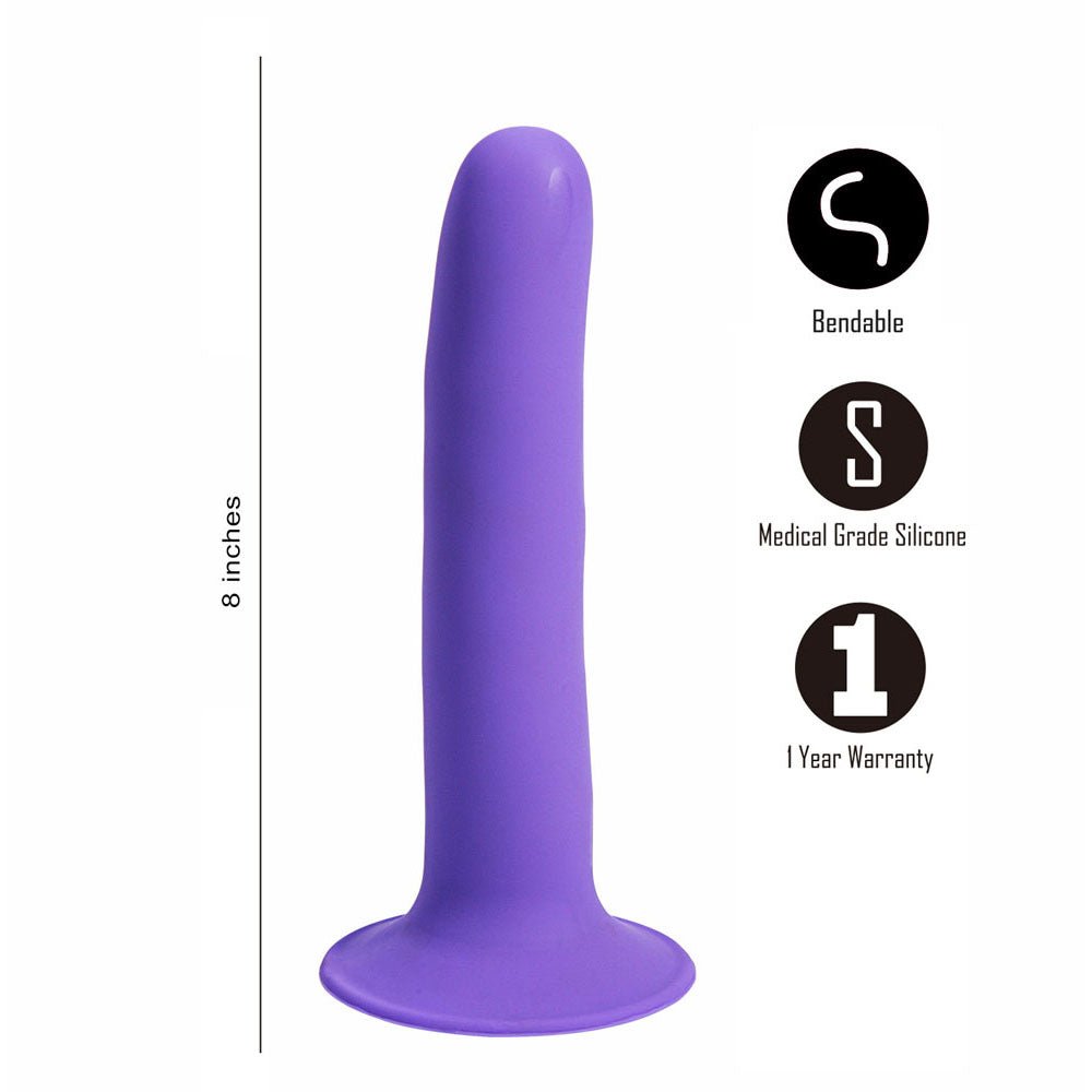 Maia Marin 8 Inch Dong - Purple