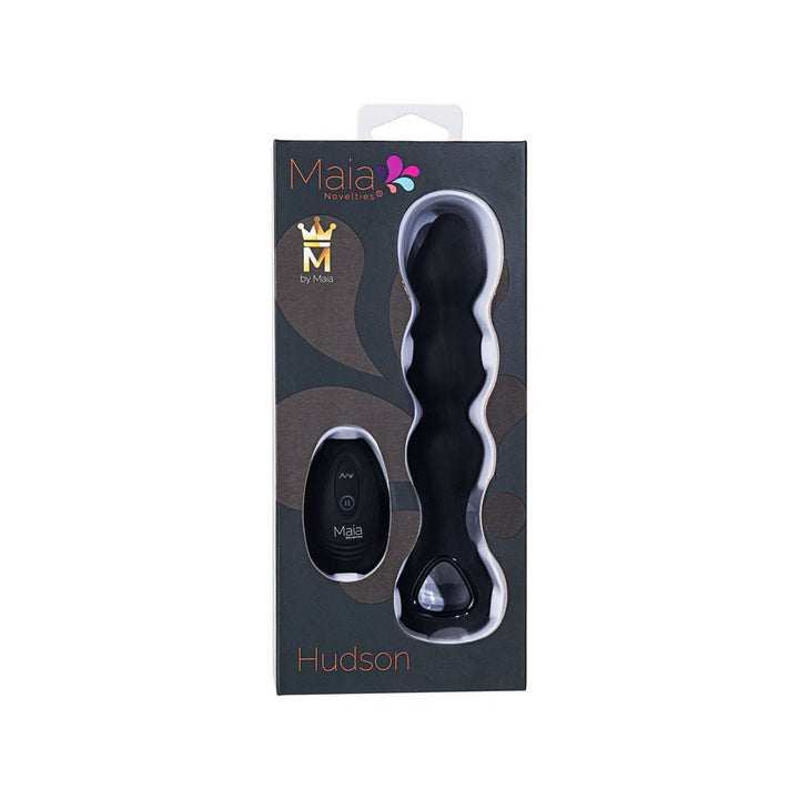 Maia Hudson Anal Vibrator with Remote - Black