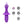 Maia Sienna Fluttering Bullet - Purple
