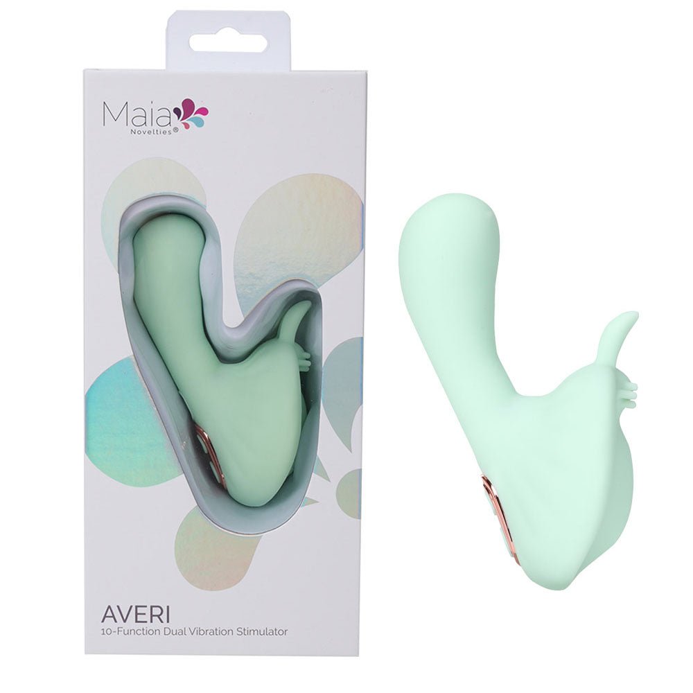 Maia Averi Dual Vibration Stimulator - Green