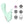 Maia Averi Dual Vibration Stimulator - Green