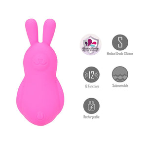 Maia Bri Vibrating Bunny Bullet - Pink