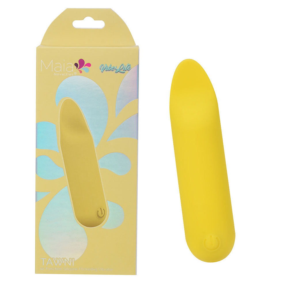 Maia Tawni Bullet with Flickering Tip - Yellow