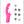 Maia Alora Rotating & Licking Vibrator - Pink